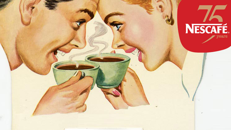 NESCAFÉ, prva topiva kava na svijetu, slavi svoj 75. rođendan