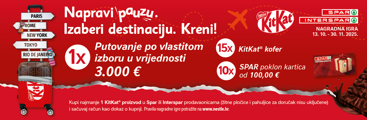 Napravi pauzu. Izaberi destinaciju. Kreni!