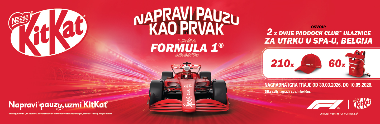Nagradna igra - KitKat napravi pauzu kao prvak