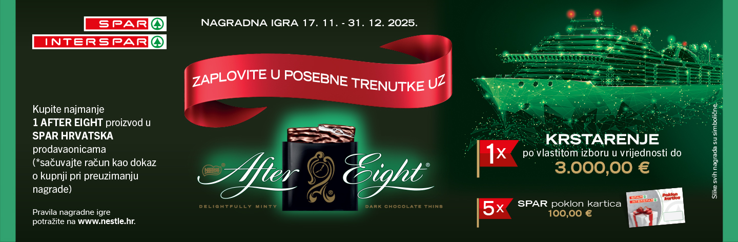 Nagradna igra "Zaplovite u posebne trenutke uz After Eight"