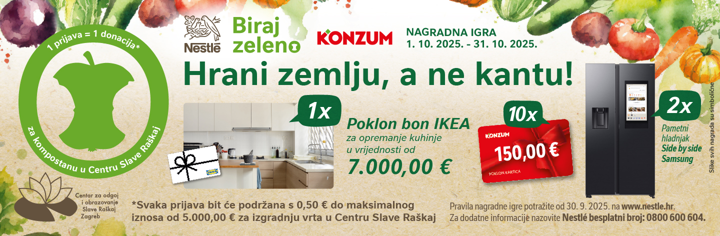 Nagradna igra "Hrani zemlju, a ne kantu!"