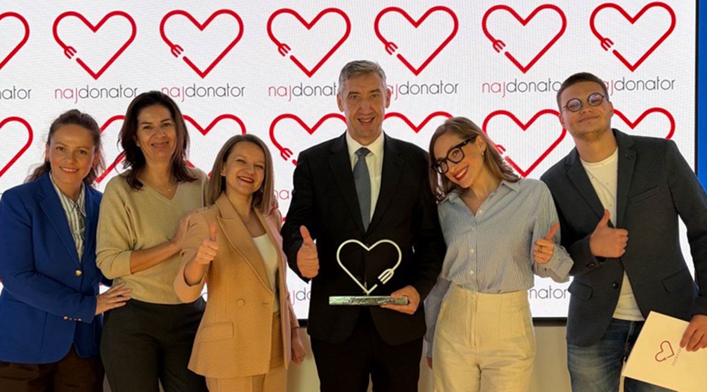 Nestlé dobio nagradu Najdonator 2026