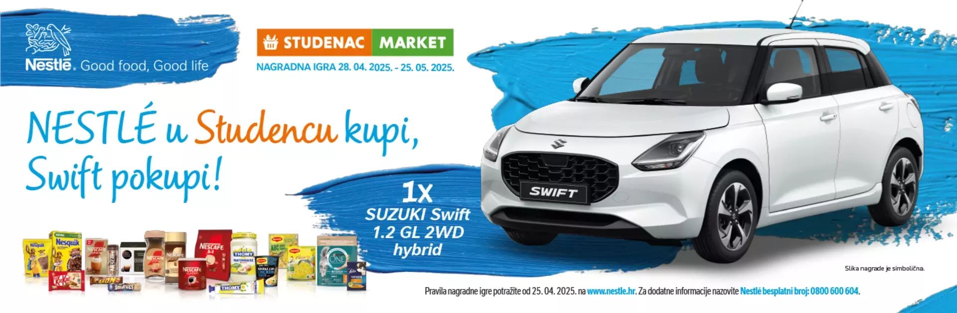 NESTLÉ u Studencu kupi, Swift pokupi!
