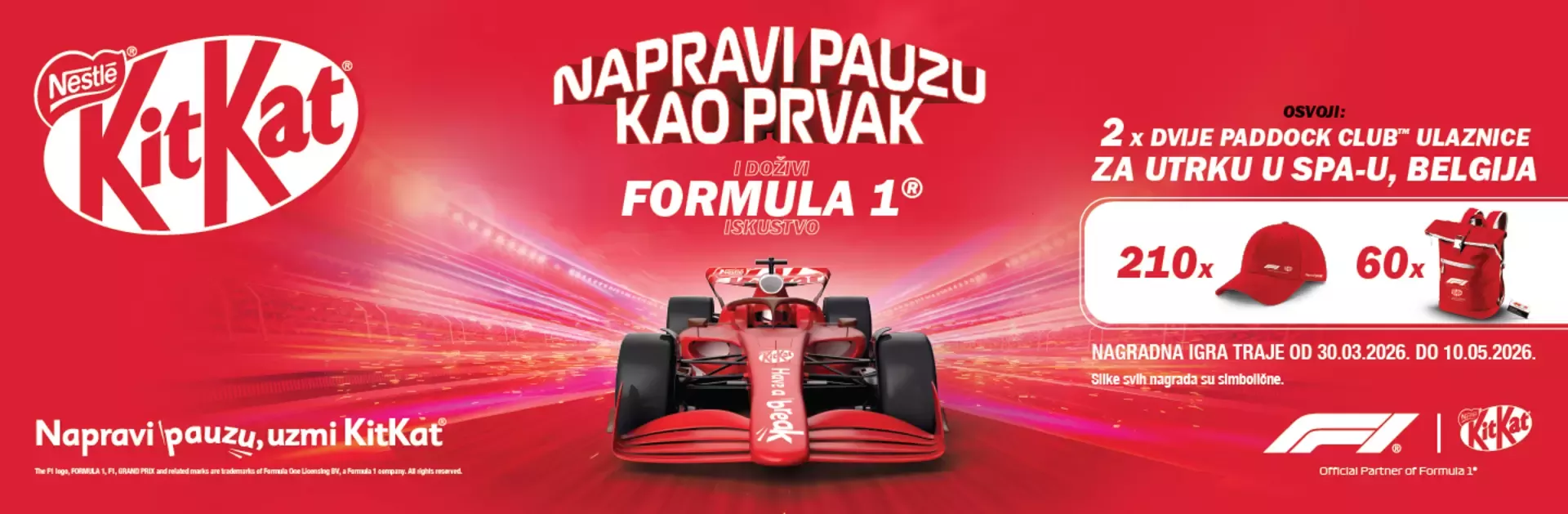 Nagradna igra - KitKat napravi pauzu kao prvak