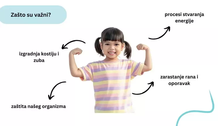 Zašto je važna uloga hranjivih tvari u prehrani djece? > Components > Second column
