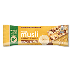 Nestlé Musli chocolate and banana žitna pločica