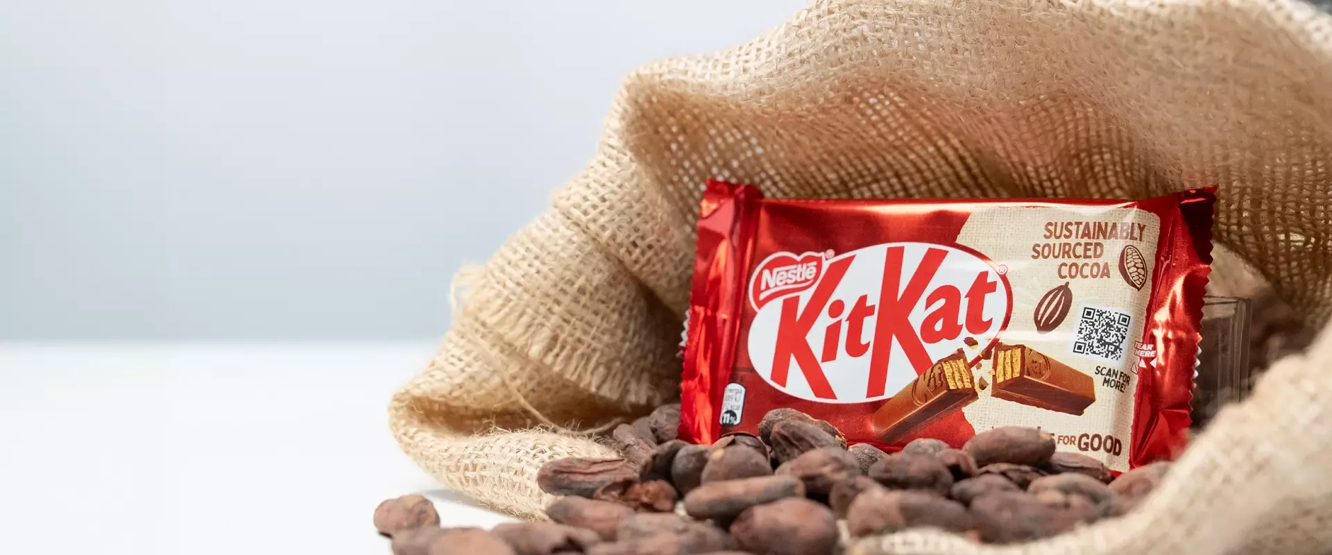 Kitkat čokolada s kakaom