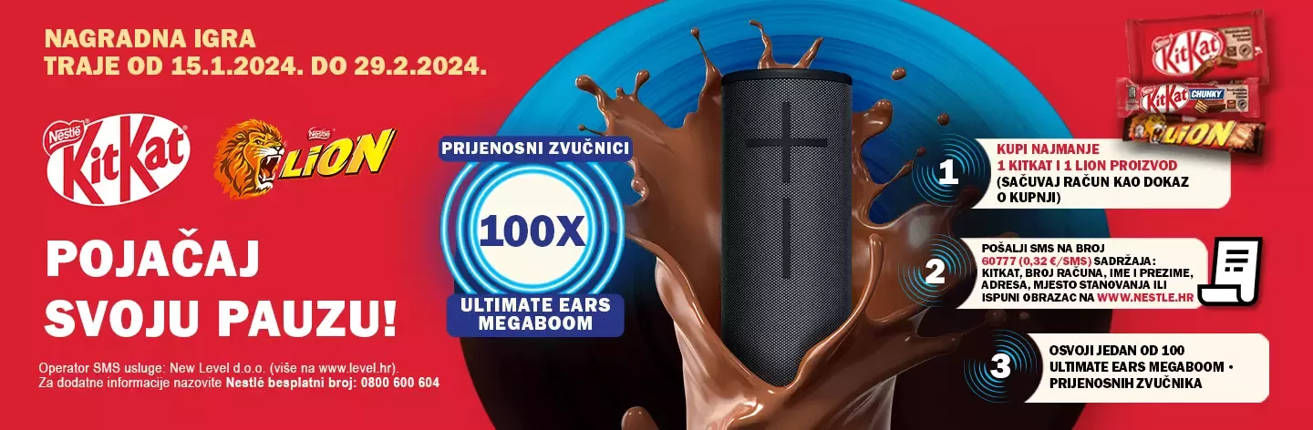 Pojačaj svoju pauzu nagradna igra