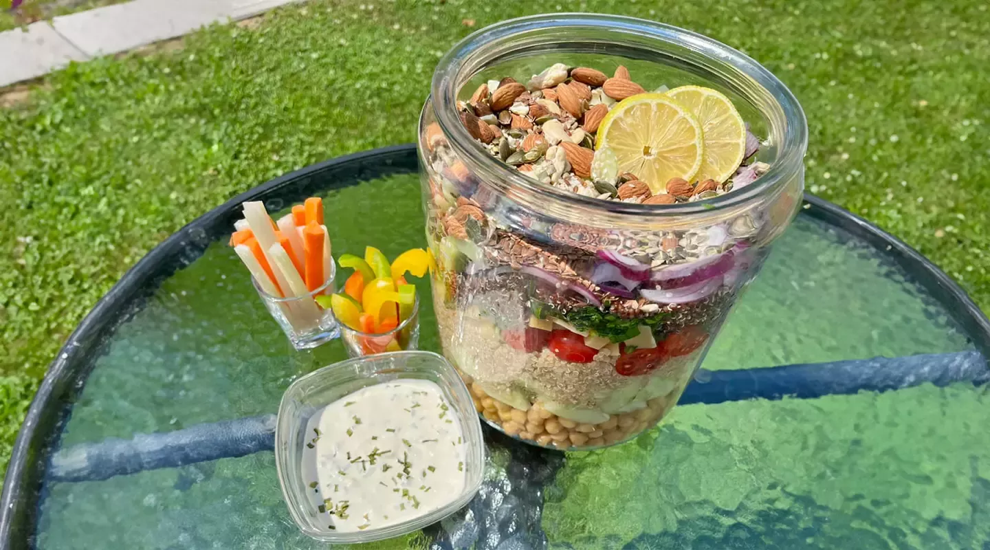 Salata koja je osvojila prvo mjesto u digitalnom natječaju #VegeVirtuoz