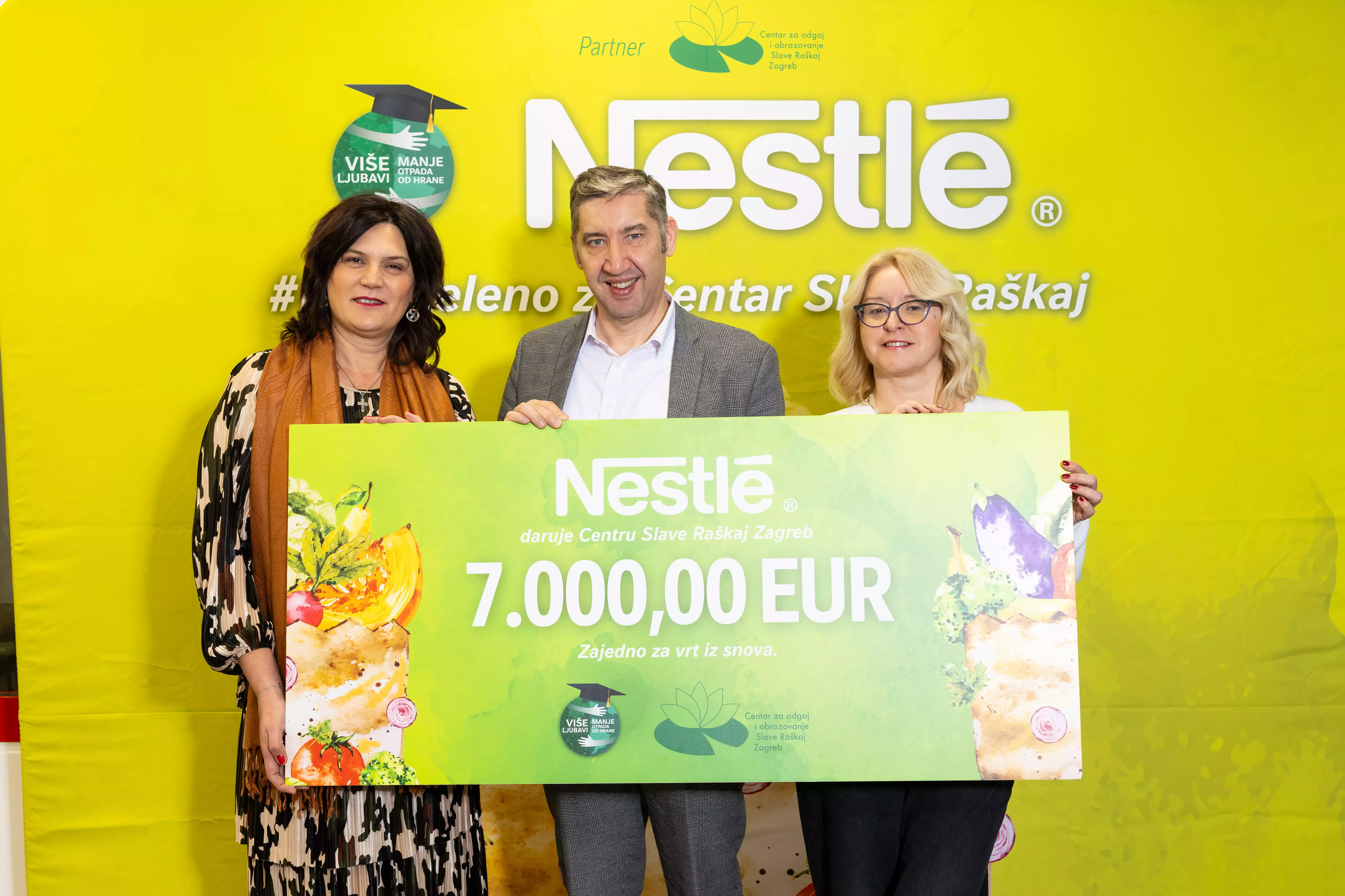 Nestlé i Centar Slave Raškaj grade Vrt iz snova u Zagrebu