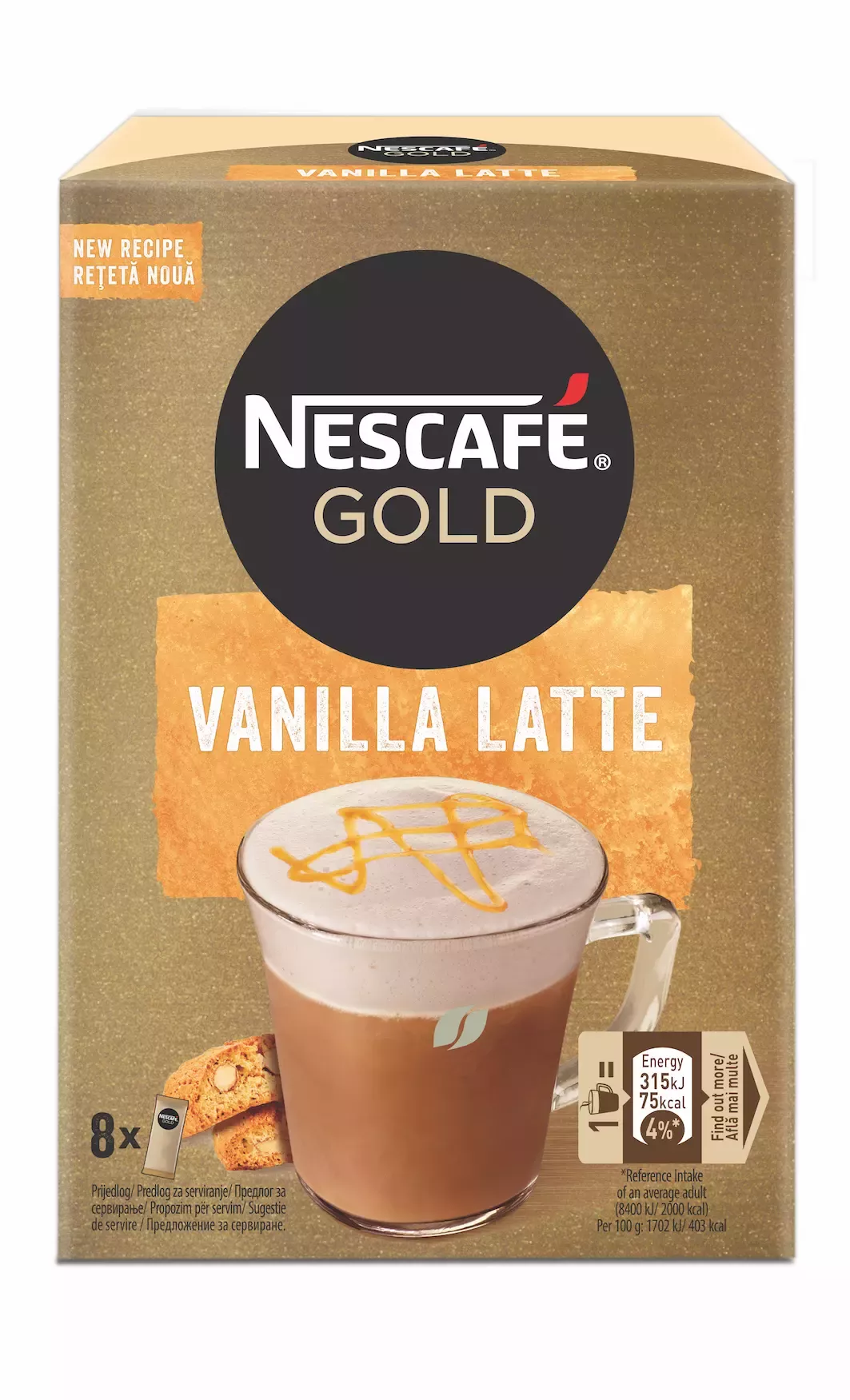 Nescafe Gold vanilla late