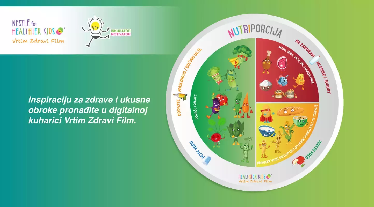 Nutriporcija, Vrtim Zdravi Film