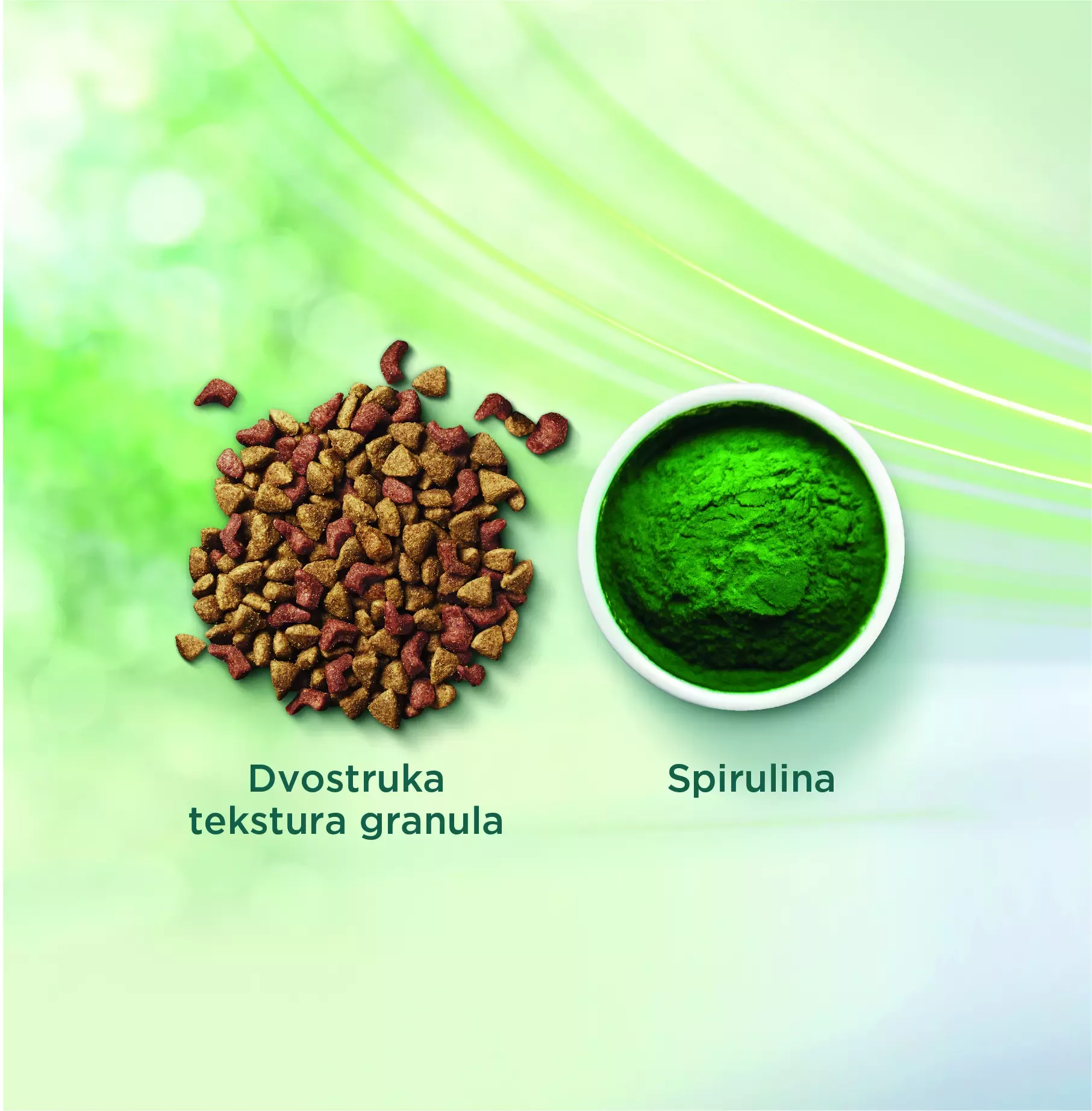 granule i spirulina